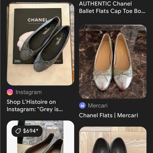 Chanel ballerina slippers size 8.5 400.00 - Picture 5 of 6